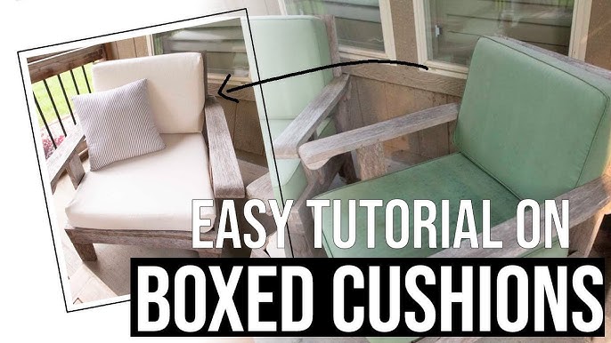 DIY A Sofa Cushion Cover Without A Zipper! A PROFESSIONAL LOOK YOU WILL ❤️!  Wesley Hall Camden Sofa 