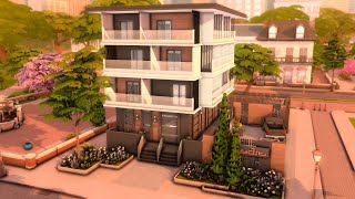  Magnolia Apartment Complex || Sims 4 Speedbuild || No CC