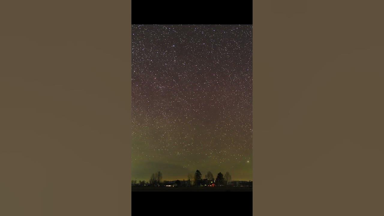 First time I saw the Northern Lights or Aurora Borealis in Oregon night sky.