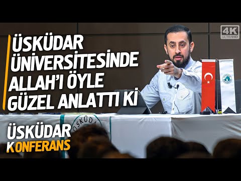 Üsküdar Üniversitesinde Allah’ı Öyle Güzel Anlattı Ki! -Konferans -İhtiyaç Penceresi |Mehmet Yıldız