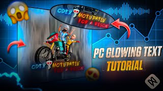 "Make Viral Glowing // Text Effect In Mobile"