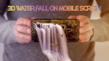 3D Waterfall Photo Manipulation on Mobile and 3D Pop Out Effect In Photoshop CC