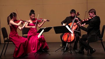 Shostakovich: String Quartet No. 7, 3rd movement, played by Evelyn Song (with Liedergeld Quartet)