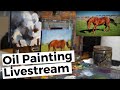 Social Distancing Live Stream: I Paint Your Photos! | Oil Painting Stream 6