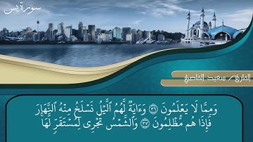 تلاوة مؤثرة تفيض جمالاً من سورة يس بصوت القارئ | سعيد القاضي