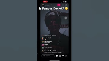 @famousdex Back on drugs?! #viral #rapper #drugaddiction #mentalhealth #famousdex #instagram