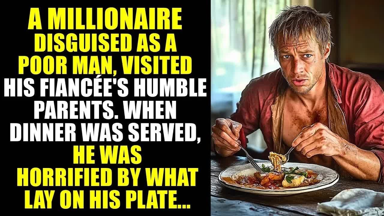 A Millionaire Disguises Himself as a Poor Man to Meet His Fiancée s Parents