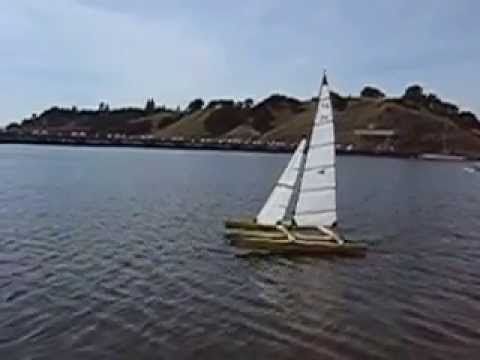 World's    Fastest R/C Speed Sailing Sailboat # 1 - YouTube