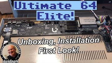 Ultimate 64 Elite: Unboxing, Install, First Look (Commodore 64 FPGA System Board)