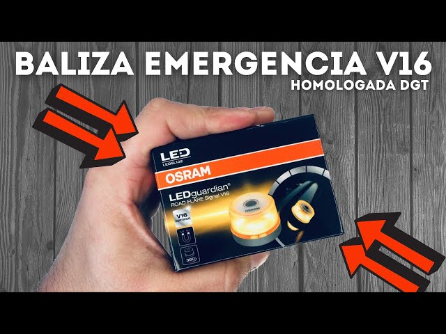 La MEJOR LUZ de EMERGENCIA V16 del MERCADO [HOMOLOGADA DGT