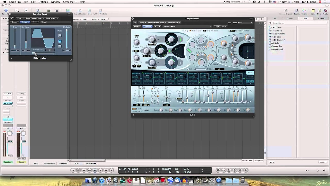 How to make a "Yoy" Talking Dubstep Bass in Logic's ES2