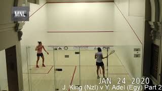 Joelle King Nzl V Yathreb Adel Egy Rd 2 Part 2 1 24 20