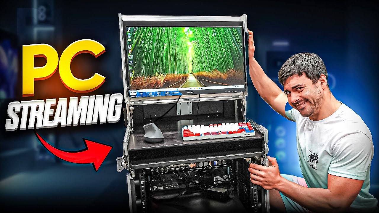 ¡STREAMING 4K desde un RACK! Cómo monté el estudio perfecto en un solo mueble 🖥️✨