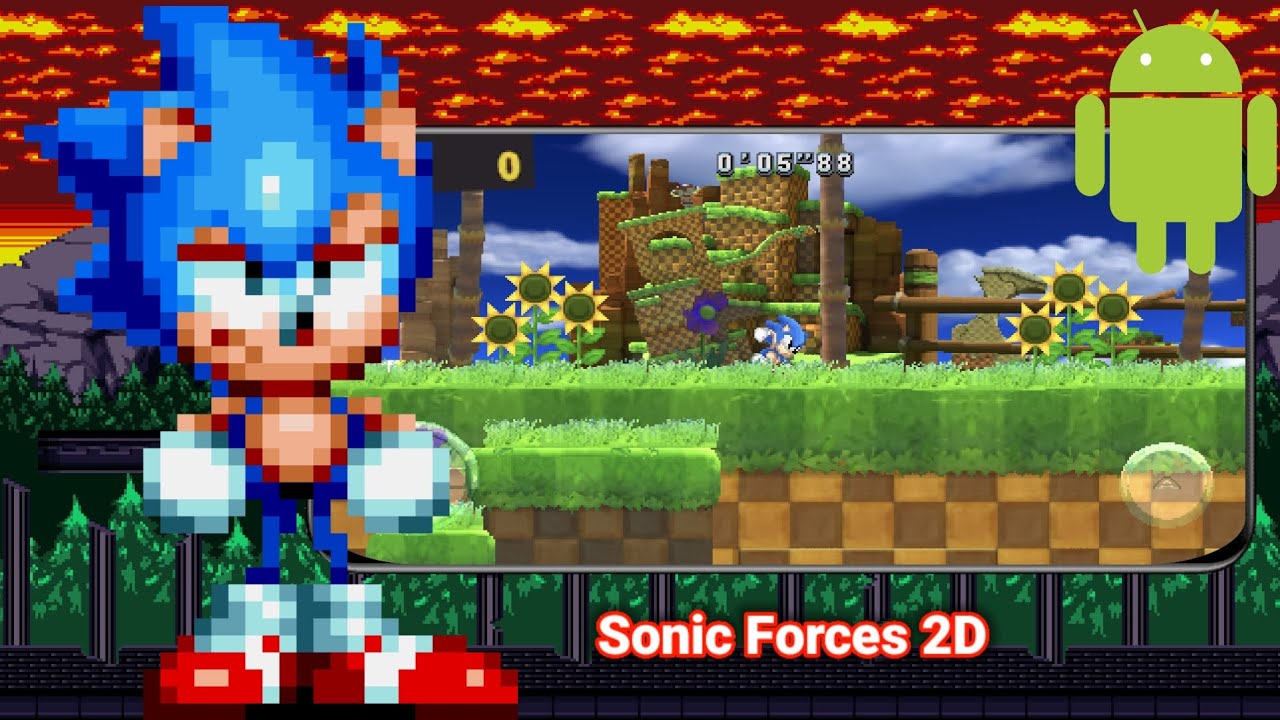 Sonic Forces 2D | Андроид - Порт