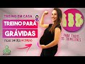 TREINO PARA GESTANTES 🤰  | Todos os Trimestres | #FiqueEmCasa e Treine #COMIGO!