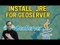 How to Install GeoServer – Part 1: Installing Java JRE