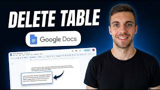 How to Delete Table in Google Docs But Keep the Text 2026 (Quick Guide)