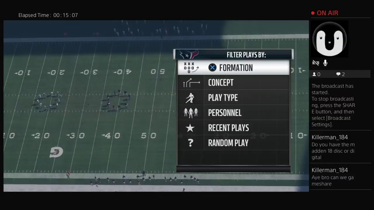 Madden 18 Singleback Doubles North Scheme - YouTube