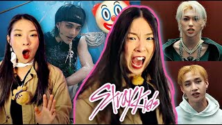 Stray Kids - LALALALA &quot;락 (樂)&quot; + MEGAVERSE + Social Path (feat. LiSA) Official MV REACTION 🤡 스트레이키즈