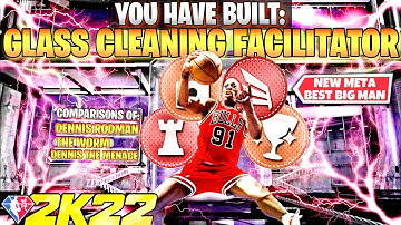 *NEW META SPEED BOOSTING* GLASS CLEANING FACILITATOR BUILD on NBA 2K22! (BEST DRIBBLING ISO BIG MAN)