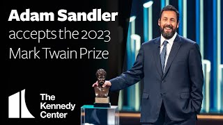 Video thumbnail of "Adam Sandler Acceptance Speech | 2023 Mark Twain Prize"