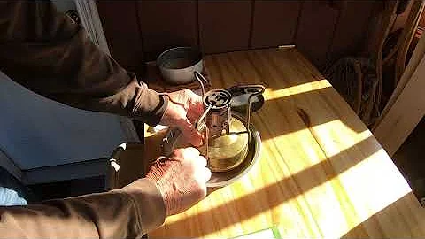 Burmos 21 Stove #4 | Early Model | & Stoats Porridge Oats