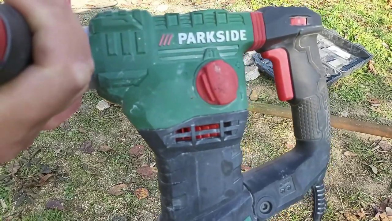 Parkside PBH 1500 drill hammer LIDL YouTube