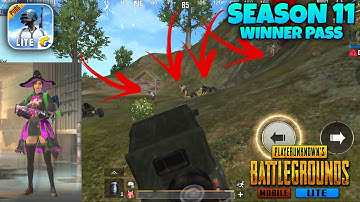 First Match After Season 11 Winner Pass Purchasing | PUBG Mobile Lite