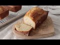 ENG) 휘리릭 쉬운 휘핑크림 파운드 케이크ㅣ노버터ㅣNo Butter EASY Whipping Cream Pound Cake