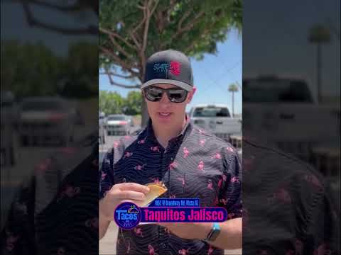 Video thumbnail: Taco Review - Taquitos Jalisco - Mesa, AZ #arizonafoodie #tacotuesday