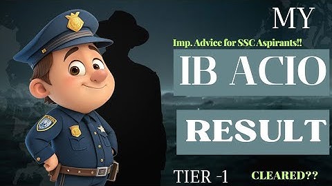🚨IB ACIO Result 2025 Declared🎉 Check your result now ✅|| Tier 2 Pattern & Next Step Explained💡