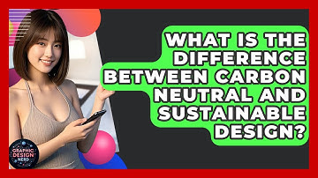What Is The Difference Between Carbon Neutral And Sustainable Design? - Graphic Design Nerd
