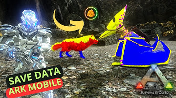 Ark Mobile Save Data + Primal Pass + Infinity Status + Unlimited Dino + Unlimited Amber + All Tek BP
