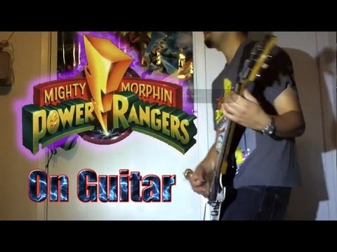 mighty-morphin-power-rangers-intro-theme-on-guitar-(-rock-/-metal-)