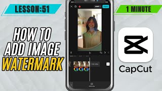 Cara Menambahkan Watermark Gambar di CapCut Mobile - Pelajaran 51 Tutorial CapCut screenshot 4
