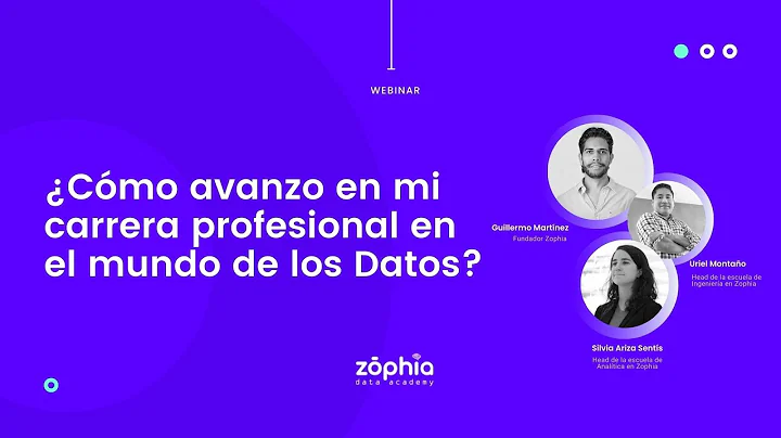 Cmo avanzo en mi carrera profesional en el mundo de los Datos?