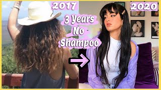 WHAT 3 YEARS OF NO SHAMPOO DID TO MY HAIR (BEFORE & AFTER) | NO SHAMPOO FOR YEARS (RESULTS)
