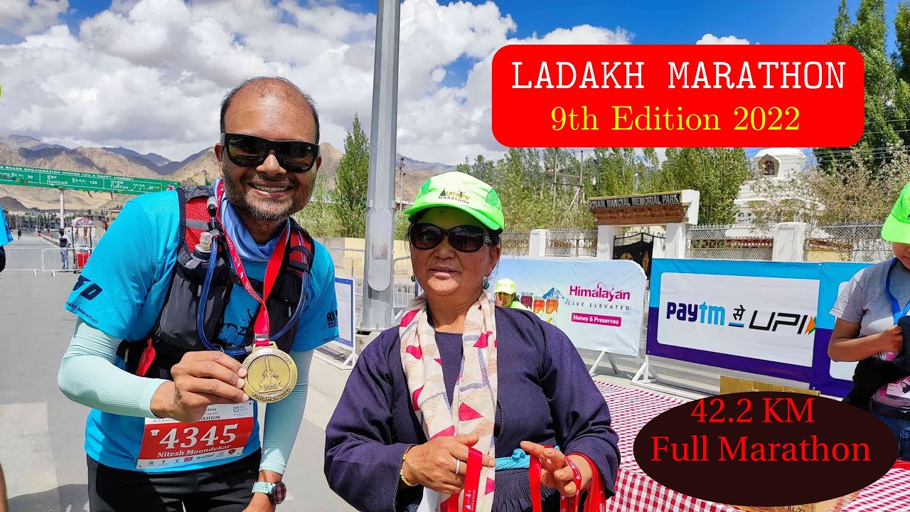 LADAKH MARATHON 9th Edition 2022 | 42.2 KM FULL MARATHON