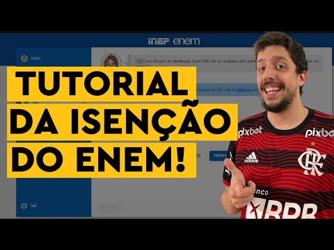 TUTORIAL PARA SOLICITAR A ISENÇÃO DO ENEM 2024! // TODOS OS DETALHES EXPLICADOS!