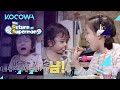 Na Eun spoon-feeds Jin Woo baby food [The Return of Superman Ep 355]