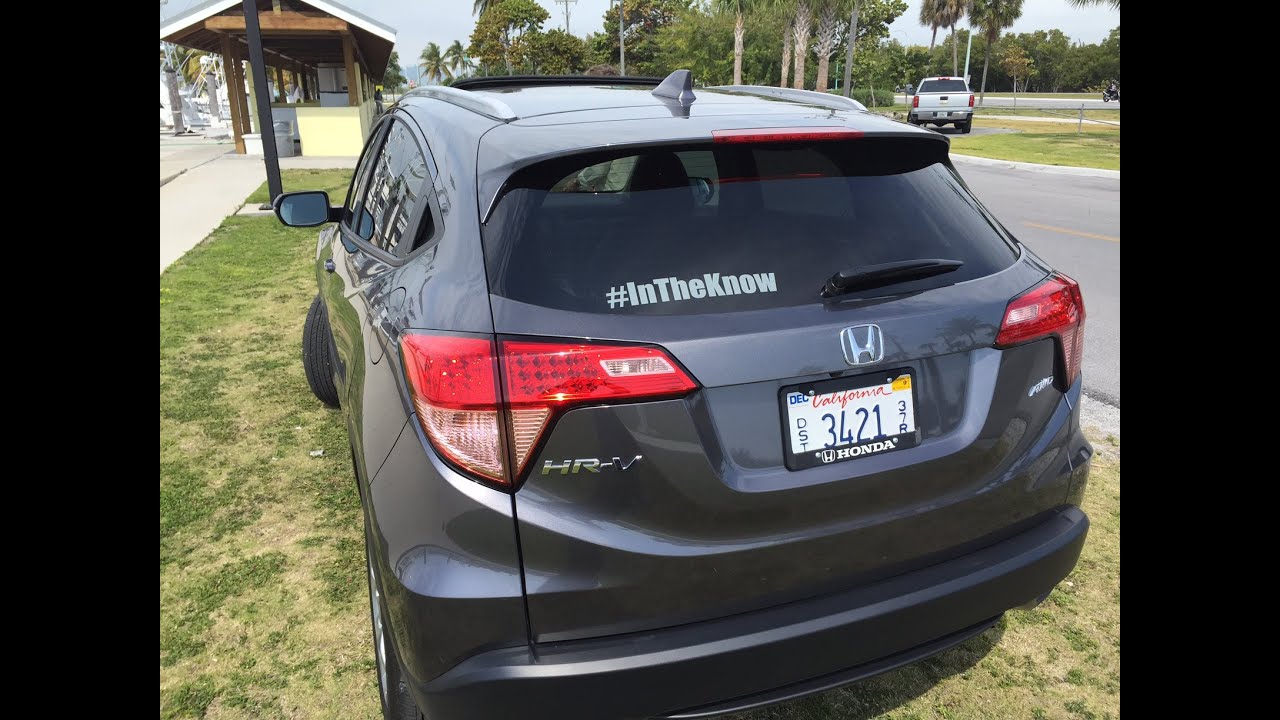 16 Honda Hrv Test Drive And Review 1st Look Youtube