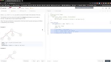 Leetcode 1522 Diameter of N-ary Trees - Medium