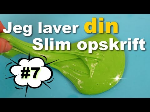Video: Sådan Laver Du Slim Med Dine Egne Hænder: TOPP 5 Bedste Opskrifter
