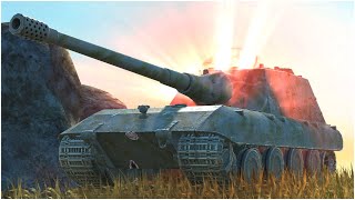 BIG BOSS Jg.Pz.E100 & WT Ritter ● WoT Blitz screenshot 3