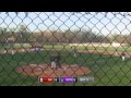 Grace Baseball Walkoff Win Over Goshen