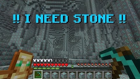 Minecraft but you can NEVER find what you NEED Ston