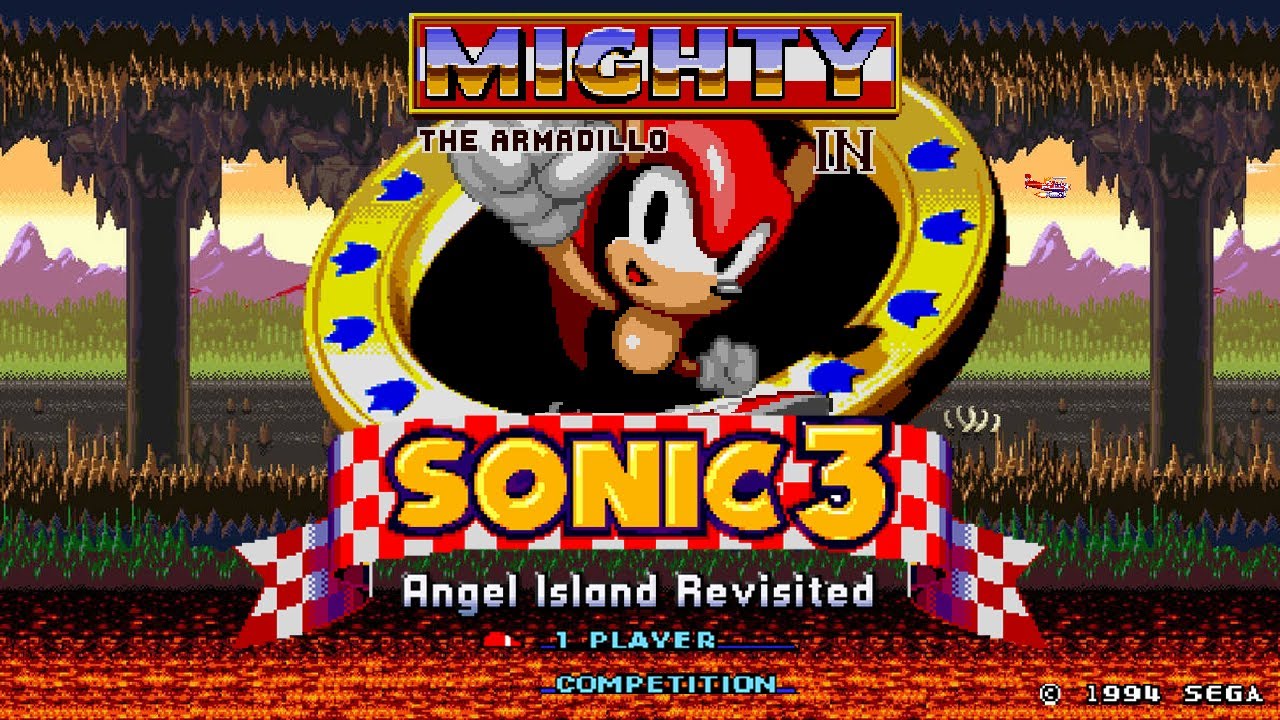 Extra Slot Mighty in Sonic 3 A.I.R (v5.15 Update) ✪ Full Game Playthrough  (1080p/60fps) 