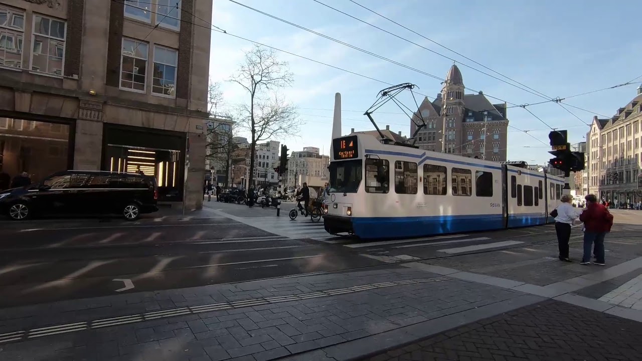 Walking Tour From Centraal Station to Get Down To It Coffee Shop | Amsterdam Travel Vlog