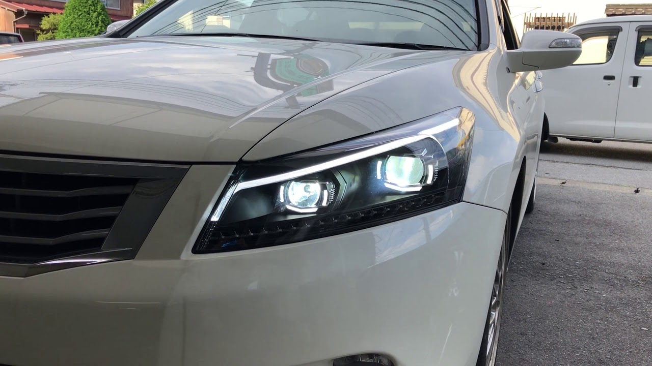 ホンダCP3インスパイアVLANDヘッドライト取り付け – ハヤシモータース
