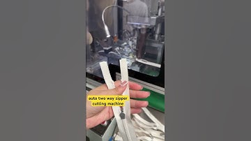 Auto two way zipper cutting machine